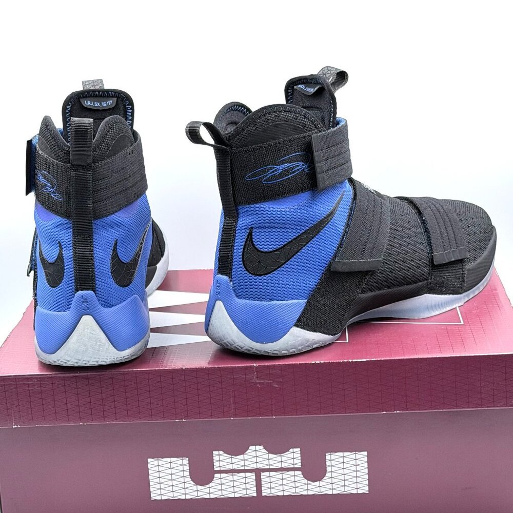 Nike LeBron Soldier 10 SFG 'Black Blue'